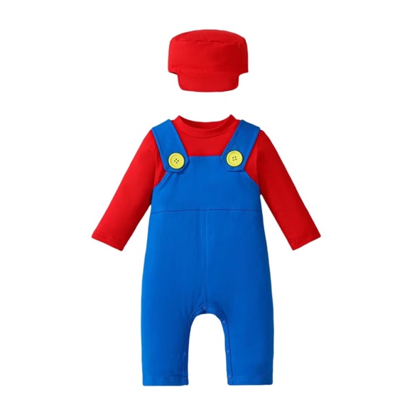Other - Mario Themed Costume Size 0-3 Months